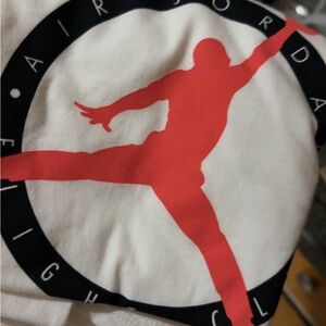 Air Jordan White and orange infrared Graphic Tee